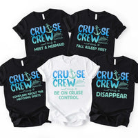 Funny Cruise Crew Trip Shirts - Matching Family Vacation Teesgroupt-shirtmockup