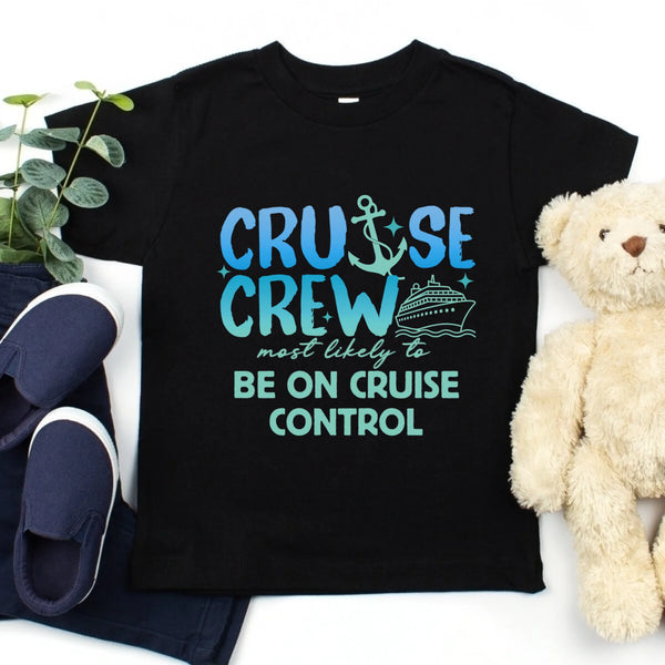 Funny Cruise Crew Trip Shirts - Matching Custom Family Vacation Tees