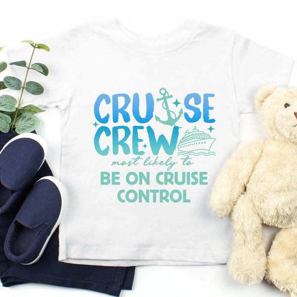 Funny Cruise Crew Trip Shirts - Matching Custom Family Vacation Tees