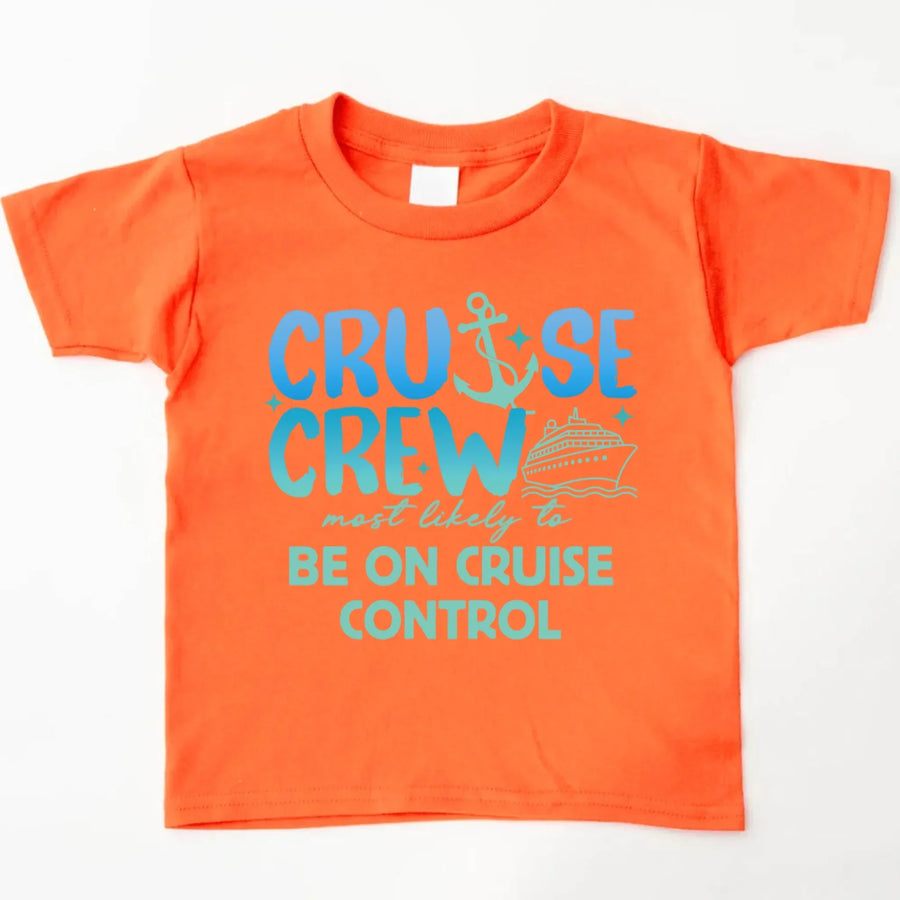 Funny Cruise Crew 2026 Trip Shirts - Matching Custom Family Vacation Tees