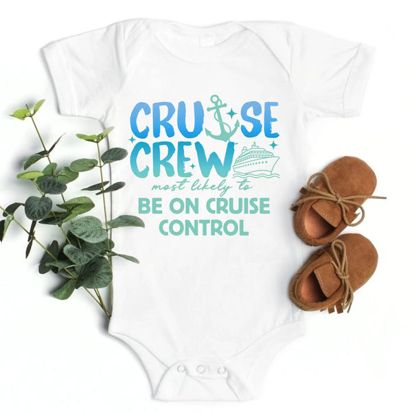 Funny Cruise Crew Trip Shirts - Matching Custom Family Vacation Tees