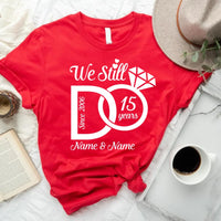 red t-shirt