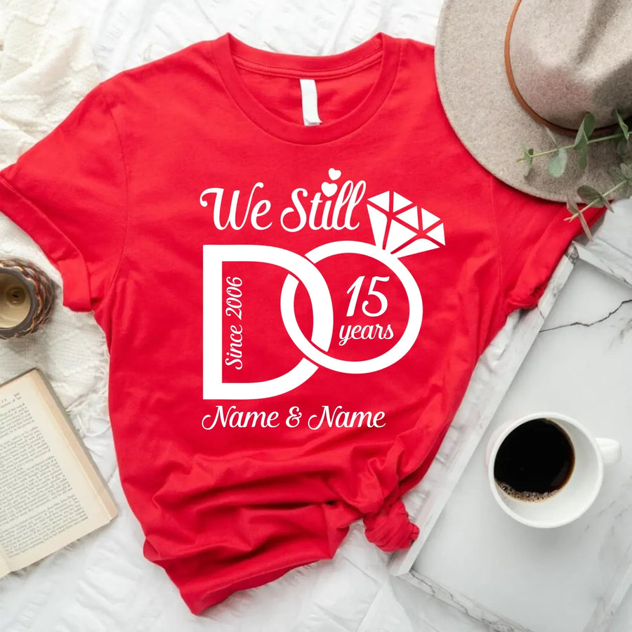 red t-shirt
