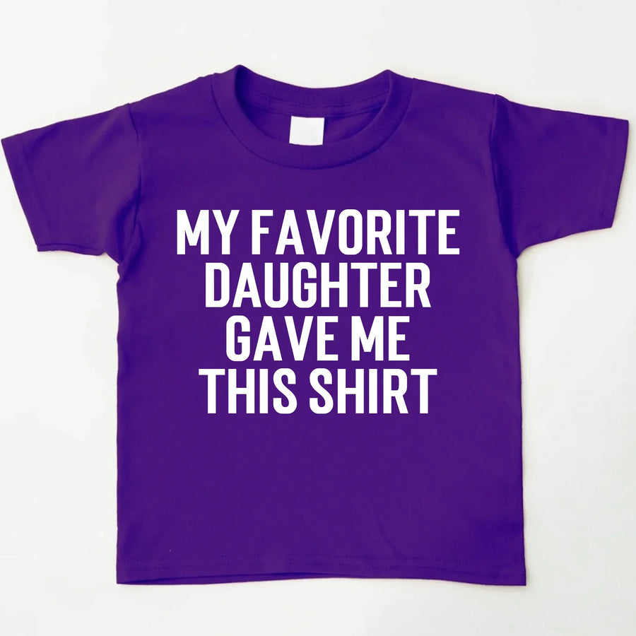 Mi hija favorita me compró esta camiseta