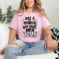 model pink t-shirt mockup-min