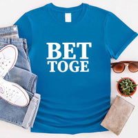 Camiseta para parejas "Mejor juntos"
