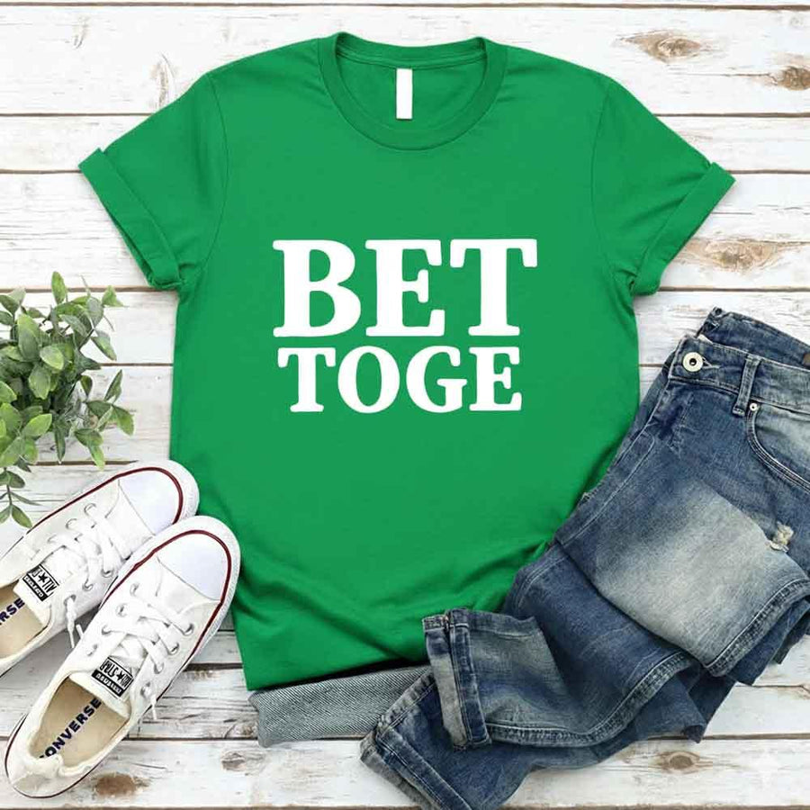 Camiseta para parejas "Mejor juntos"
