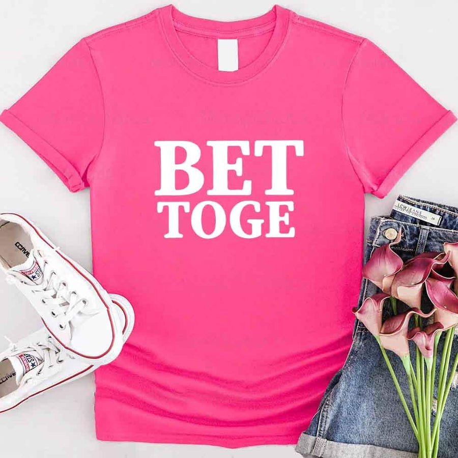 Camiseta para parejas "Mejor juntos"