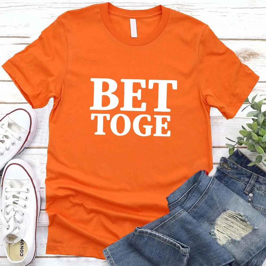 Camiseta para parejas "Mejor juntos"
