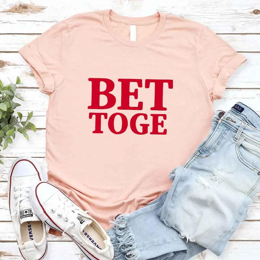 Camiseta para parejas "Mejor juntos"
