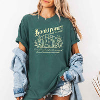 Booktrovert Comfort Colors Shirt - Book Lover Tee