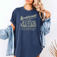 Booktrovert Comfort Colors Shirt - Book Lover Tee