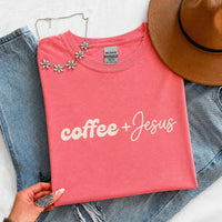 Coffee + Jesus T-Shirt - Faith & Coffee Tee