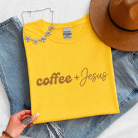 Coffee + Jesus T-Shirt - Faith & Coffee Tee