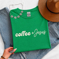 Coffee + Jesus T-Shirt - Faith & Coffee Tee