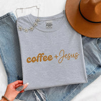 Coffee + Jesus T-Shirt - Faith & Coffee Tee