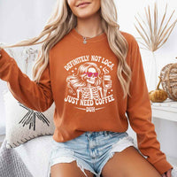 Comfort Colors Definitely Not Loca Long Sleeves | Relaxed Fit Funny Graphic Shirt