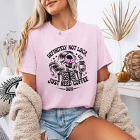 Comfort Colors Definitely Not Loca Short Sleeve Tee | Relaxed Fit Funny Graphic Shirt