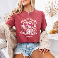 Comfort Colors Definitely Not Loca Short Sleeve Tee | Relaxed Fit Funny Graphic Shirt