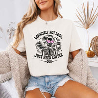 Comfort Colors Definitely Not Loca Short Sleeve Tee | Relaxed Fit Funny Graphic Shirt