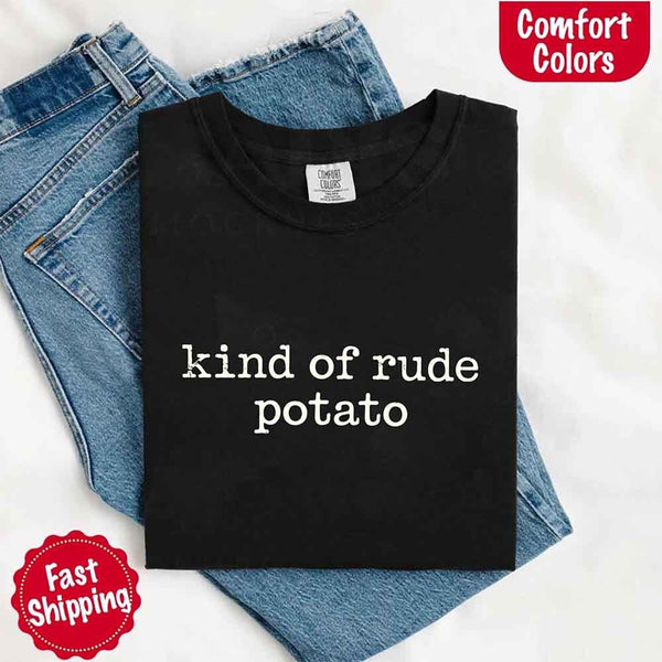 May include a pair of matching fall-themed couple t-shirts from Comfort Colors featuring playful “Sweet Potato” and “Rude Potato” designs. The shirts are styled with humorous graphics or text in warm autumn tones, perfect for couples celebrating the season with a lighthearted touch.