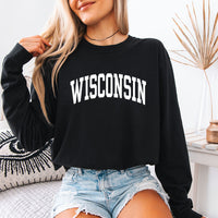 May include Wisconsin Comfort Colors long sleeve shirt with state-inspired graphic, garment-dyed cotton, and relaxed unisex fit