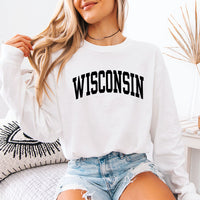 May include Wisconsin Comfort Colors long sleeve shirt with state-inspired graphic, garment-dyed cotton, and relaxed unisex fit