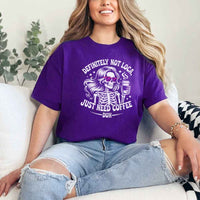 Definitely Not Loca Unisex Short Sleeve Tees | Funny Relaxed Fit Graphic Shirt