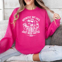 Definitely Not Loca Unisex Sweatshirt | Relaxed Fit Funny Graphic Sweatshirt