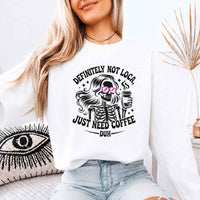 Definitely Not Loca Unisex Sweatshirt | Relaxed Fit Funny Graphic Sweatshirt