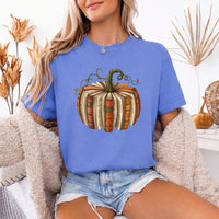 May include a Fall Book Pumpkin Comfort Colors T-Shirt featuring a book and pumpkin design, perfect for readers, book lovers, autumn outfits, and cozy fall gatherings.