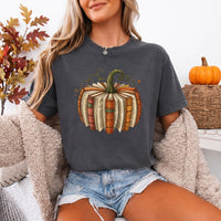 May include a Fall Book Pumpkin Comfort Colors T-Shirt featuring a book and pumpkin design, perfect for readers, book lovers, autumn outfits, and cozy fall gatherings.