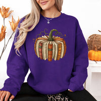 May include Fall Book Pumpkin sweatshirt with cozy book and pumpkin graphic, classic unisex crewneck, and soft fleece fabric