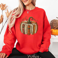 May include Fall Book Pumpkin sweatshirt with cozy book and pumpkin graphic, classic unisex crewneck, and soft fleece fabric
