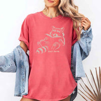 May include Feral & Literate Comfort Colors t-shirt with funny book lover graphic, relaxed unisex fit, and garment-dyed cotton