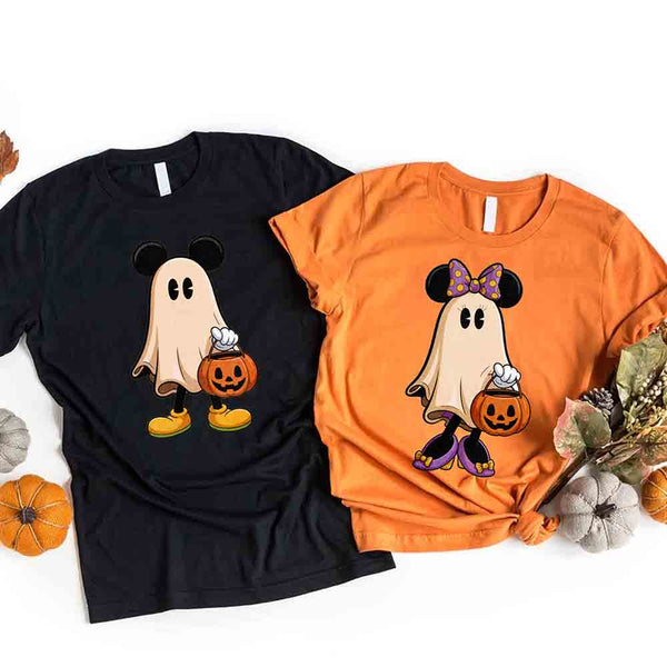 May include a Ghost Couple Halloween Shirt with a cute spooky design, shown as a matching fall tee for couples.