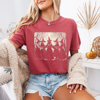 May include Girls Will Be Girls Comfort Colors Halloween t-shirt with festive graphic and relaxed unisex garment-dyed fit