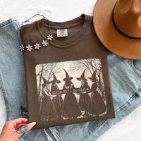 May include Girls Will Be Girls Comfort Colors Halloween t-shirt with festive graphic and relaxed unisex garment-dyed fit