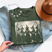 May include Girls Will Be Girls Comfort Colors Halloween t-shirt with festive graphic and relaxed unisex garment-dyed fit