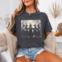 May include Girls Will Be Girls Comfort Colors Halloween t-shirt with festive graphic and relaxed unisex garment-dyed fit