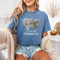 Gossip Like Charlotte Comfort Colors T-Shirt – Regency Reader Graphic Tee