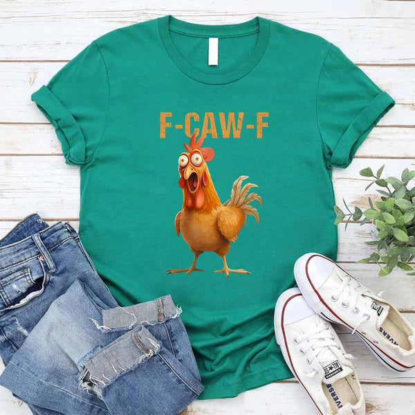 Funny F-Caw-F Rooster Unisex T-Shirt