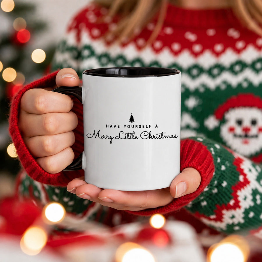 May include a Have Yourself a Merry Christmas 11oz Mug featuring a classic Christmas message and festive holiday design on a ceramic cup.