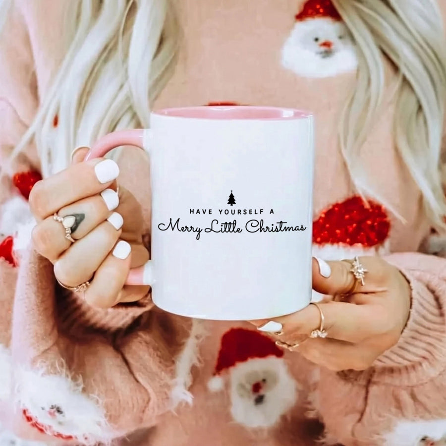 May include a Have Yourself a Merry Christmas 11oz Mug featuring a classic Christmas message and festive holiday design on a ceramic cup.