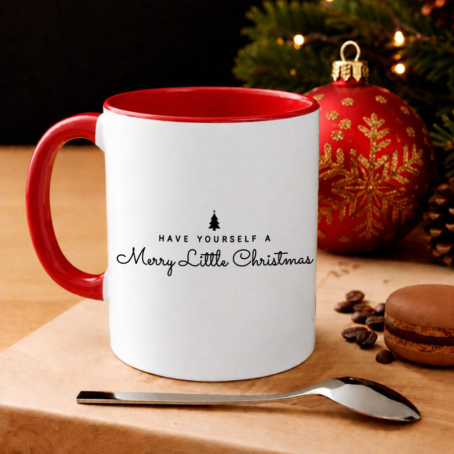 May include a Have Yourself a Merry Christmas 11oz Mug featuring a classic Christmas message and festive holiday design on a ceramic cup.