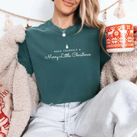 Have Yourself a Merry Christmas Comfort Colors Shirt