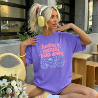 May include a Having a Mental Bake Down Funny Comfort Colors T-Shirt featuring a playful baking-inspired statement design.
