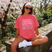 May include a Having a Mental Bake Down Funny Comfort Colors T-Shirt featuring a playful baking-inspired statement design.