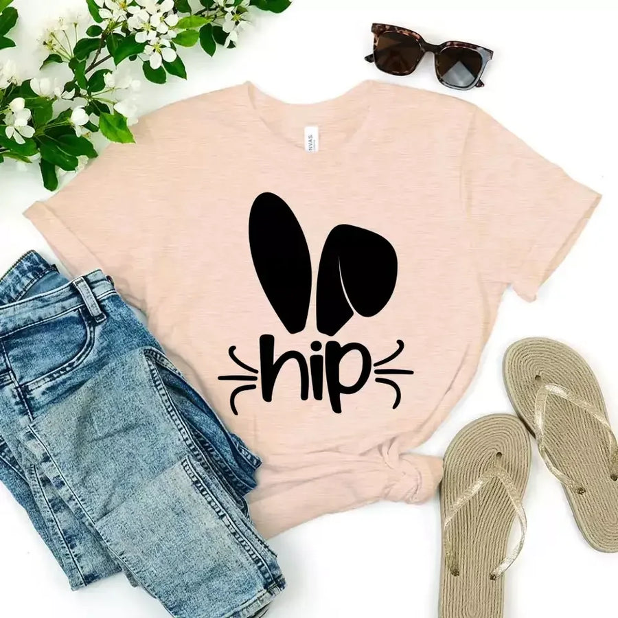 Hip & Hop Easter Couple Tee
