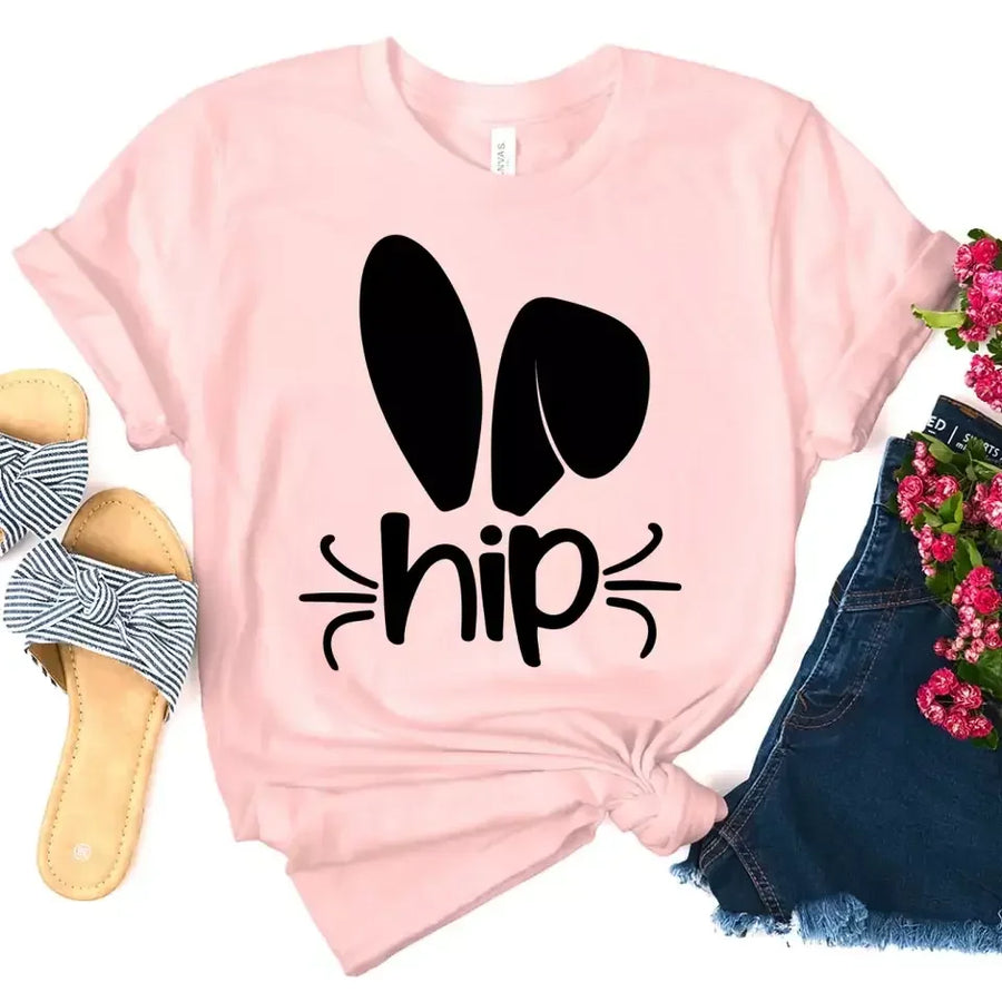 Hip & Hop Easter Couple Tee